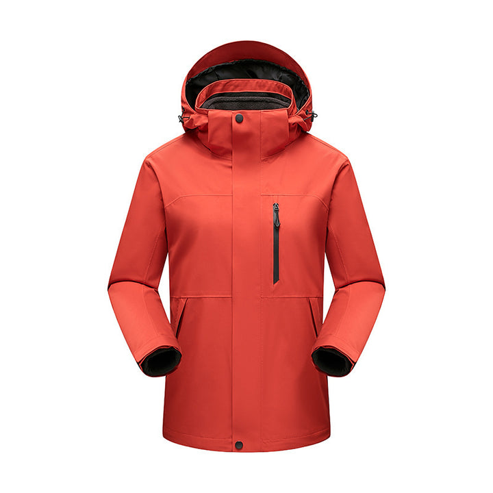 Herren Wasserabweisender Winterparka mit abnehmbarer Kapuze und getapten Nähten Echo Archiv