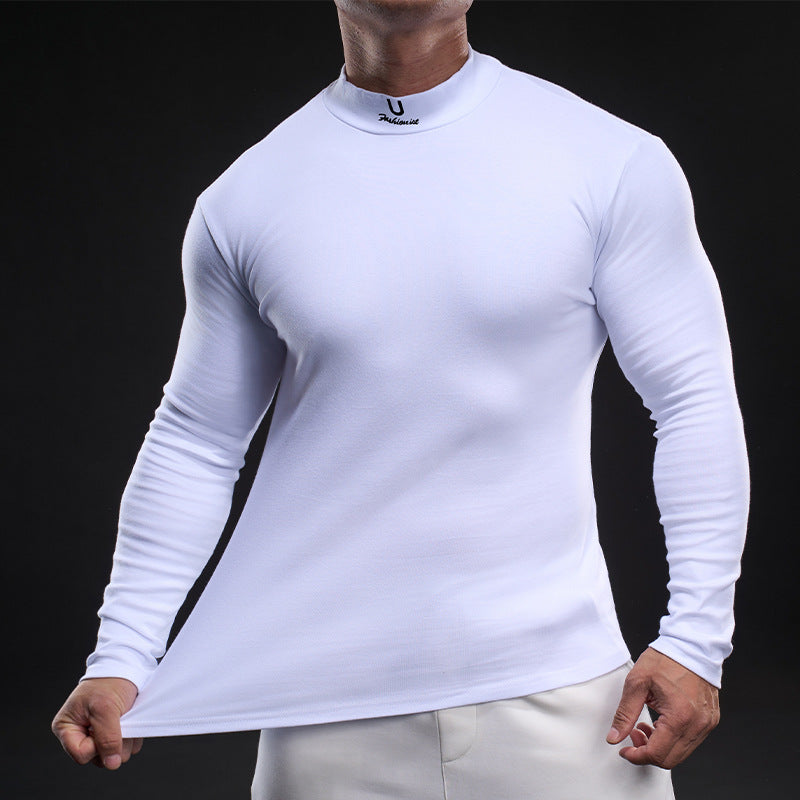 Herren Hochwertiges Funktionsshirt mit Stehkragen Echoarchiv
