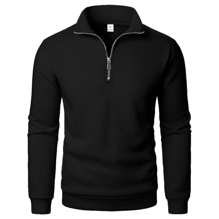 Herren Sportlicher Sweatpullover mit Stehkragen Echoarchiv