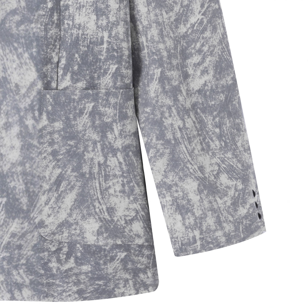 Herren moderner strukturierter Blazer mit einzigartigem Design Echoarchiv