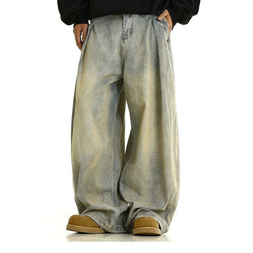 Herren Überdimensionale Jeans Echoarchiv
