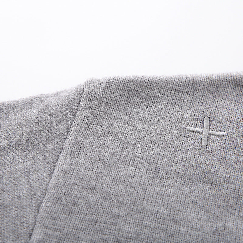 Damen Bequemer Strickpullover mit Knopfleiste Echo Archiv