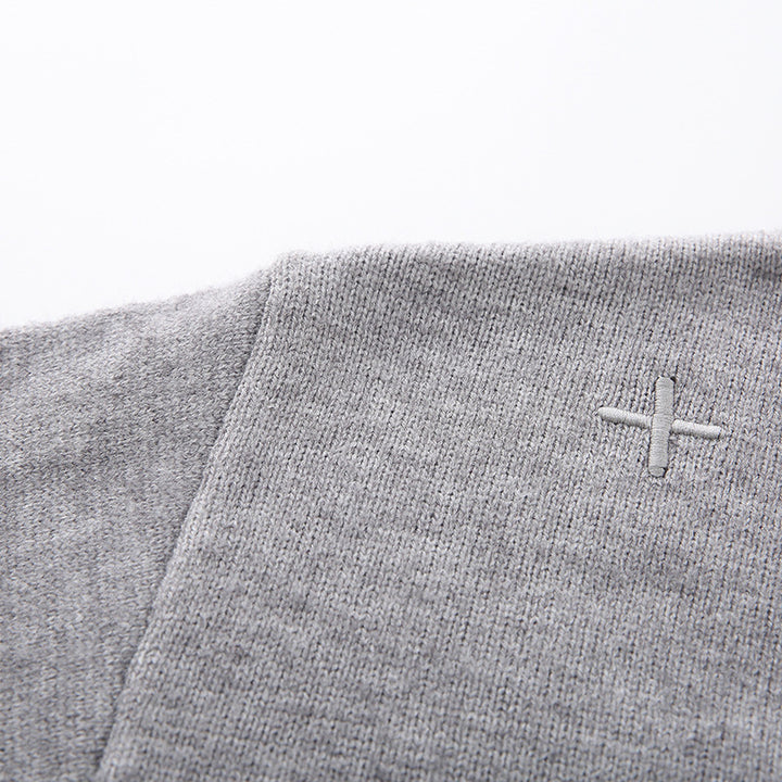 Damen Bequemer Strickpullover mit Knopfleiste Echo Archiv