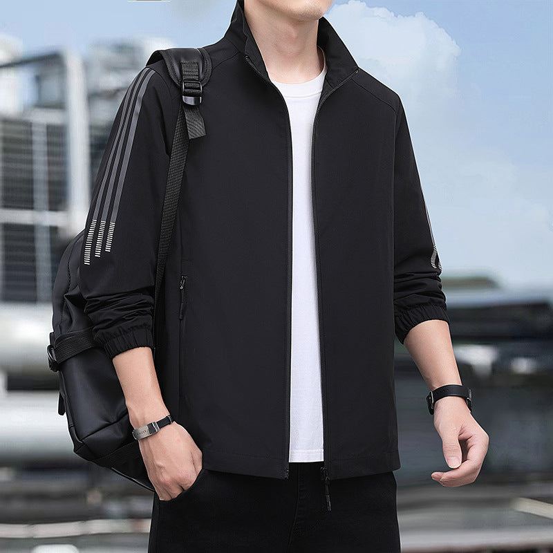 Herren Sportliche leichte Übergangsjacke Echo Archiv