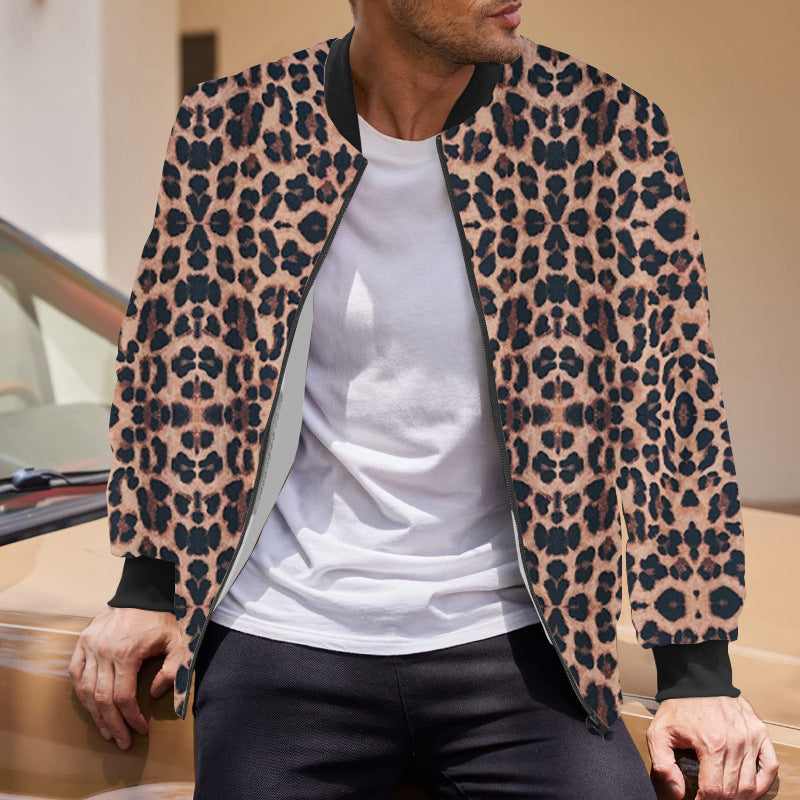 Herren modische Bomberjacke mit Wildleder-Look Echoarchiv