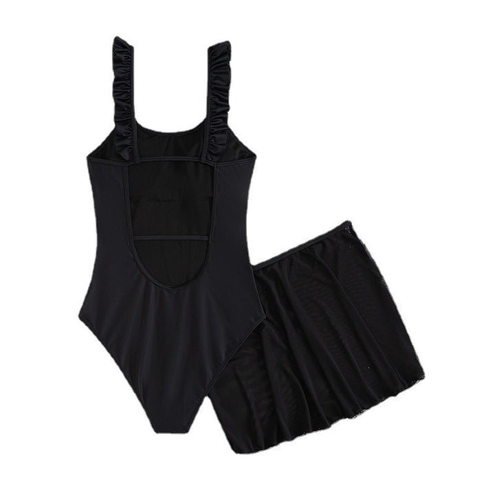 Damen Strandkleid mit Rüschendetails und verstellbarem Rücken Echo Archiv