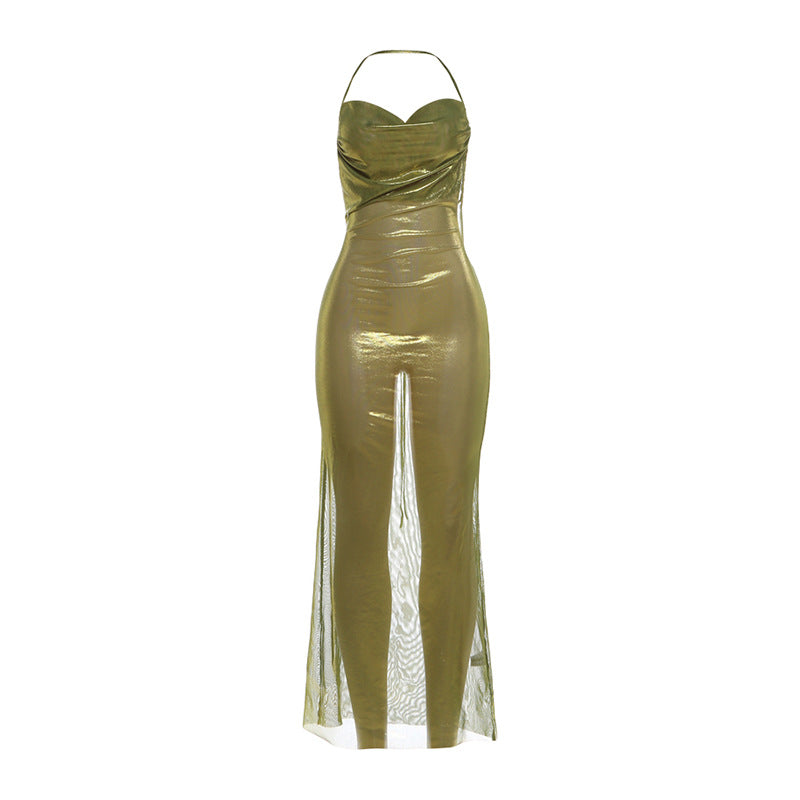 Damen Glamouröses Abendkleid mit funkelnden Details Echo Archiv