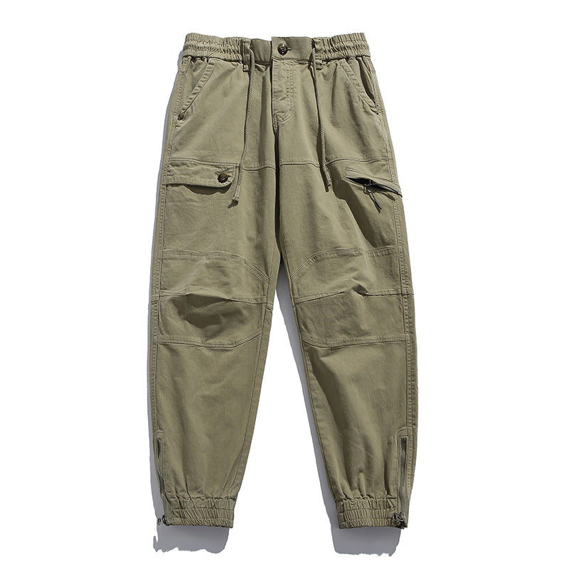 Herren Cargo-Joggerhose im Utility‑Stil mit ergonomischen Kniepaneelen und Reißverschluss‑Knöchel Echo Archiv