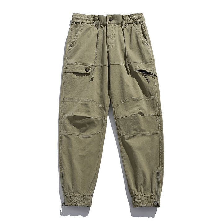 Herren Cargo-Joggerhose im Utility‑Stil mit ergonomischen Kniepaneelen und Reißverschluss‑Knöchel Echo Archiv