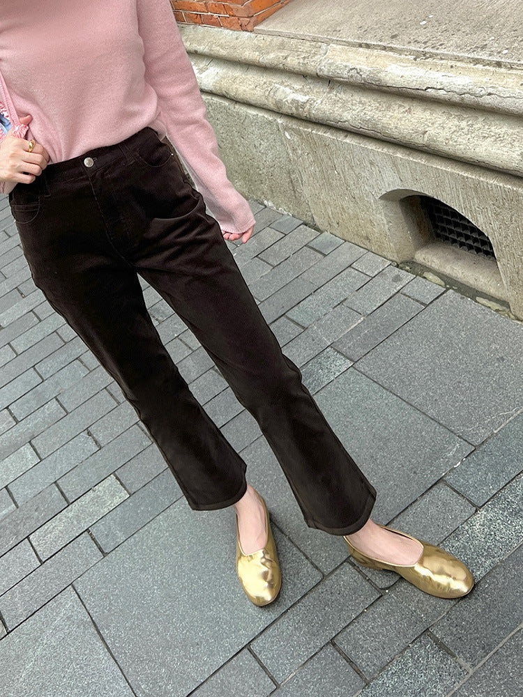 Damen Elegante und bequeme Cordhose Echoarchiv