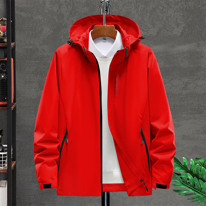Herren Funktionsjacke mit verstellbarer Kapuze Echo Archiv