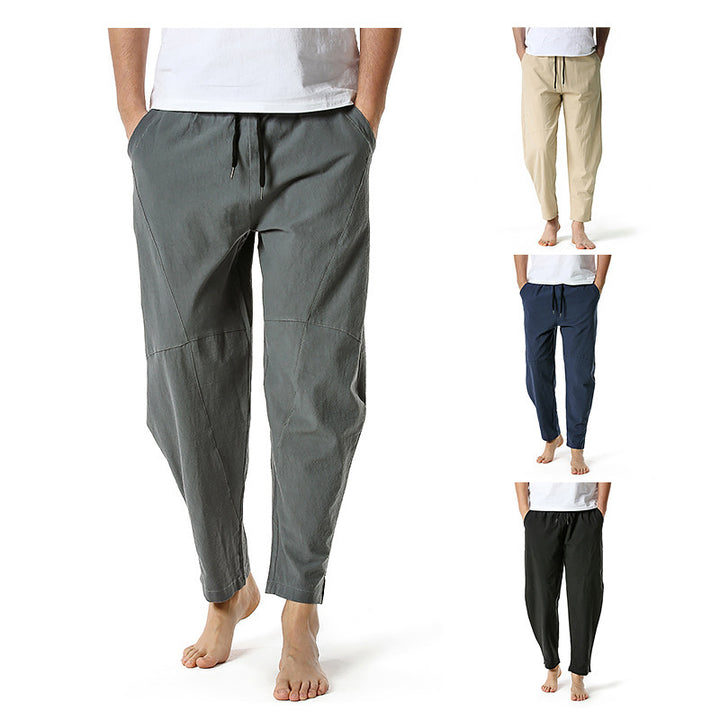 Herren moderne Freizeit-Hose mit elastischem Bund und praktischen Seitentaschen Echoarchiv