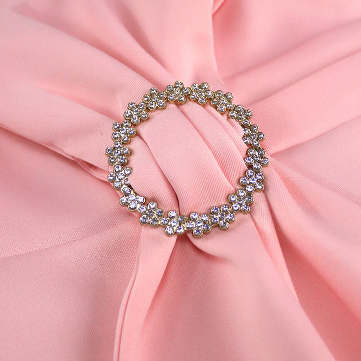 Damen Figurbetontes Kleid mit Rüschendetails und Taillengürtel Echo Archiv