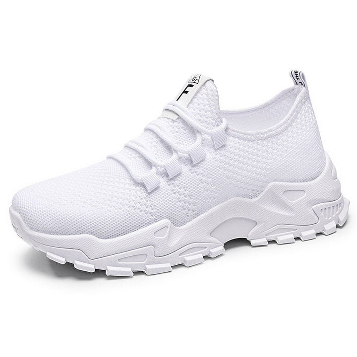 Damen nan atmungsaktive Strick-Slip-On Sneaker mit sockenähnlichem Schaft und profiliertem Plateau-Absatz Echo Archiv