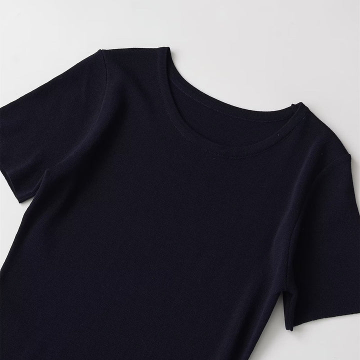Damen Maxikleid mit schwingendem Schnitt und betontem Tailleneinsatz Echo Archiv