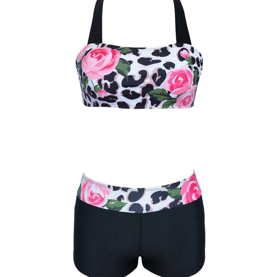 Damen Sport-Bikini-Set mit grafischem Sternen-Design Echo Archiv
