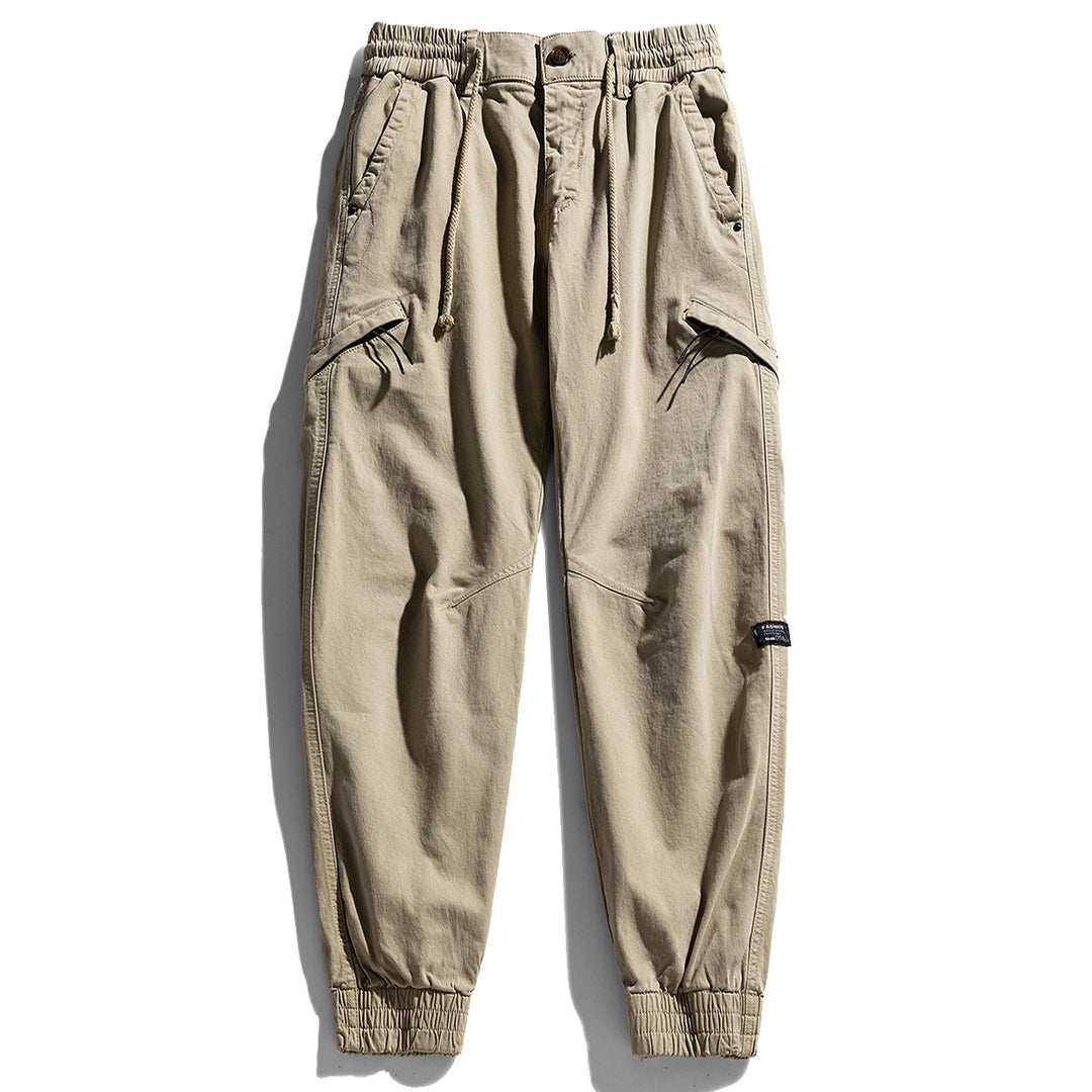 Herren Cargo-Hose mit elastischem Bund und praktischen Mehrzwecktaschen Echoarchiv