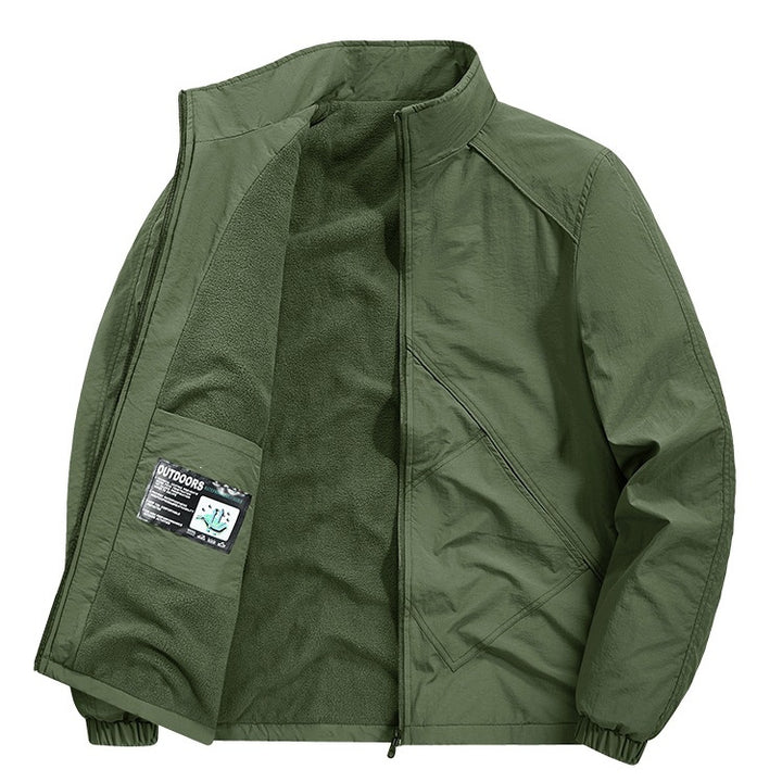 Herren Leichte Übergangsjacke mit Fleece-Futter Echo Archiv
