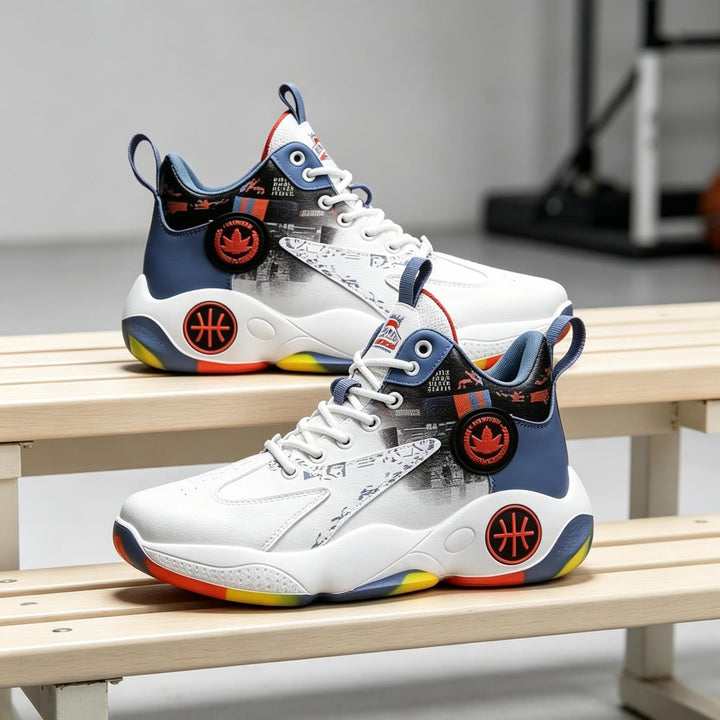 Herren Sportliche High-Top Basketball Sneakers Echoarchiv