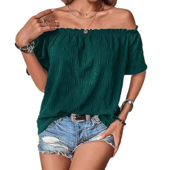 Damen Off-Shoulder Bluse Echo Archiv