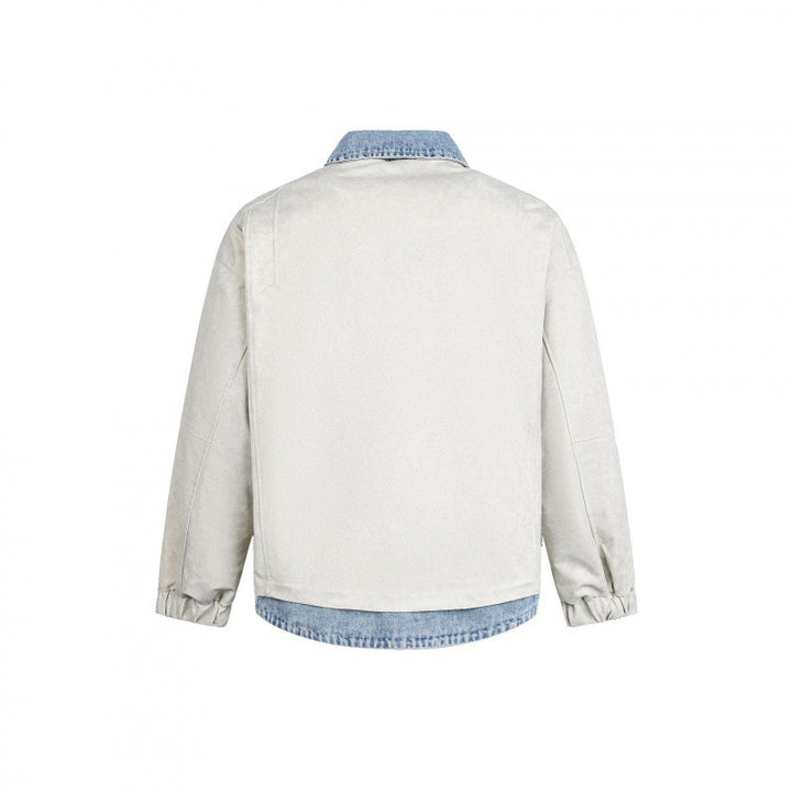Herren Lagenjacke mit Velourslederoptik und integriertem Jeansfutter Echo Archiv