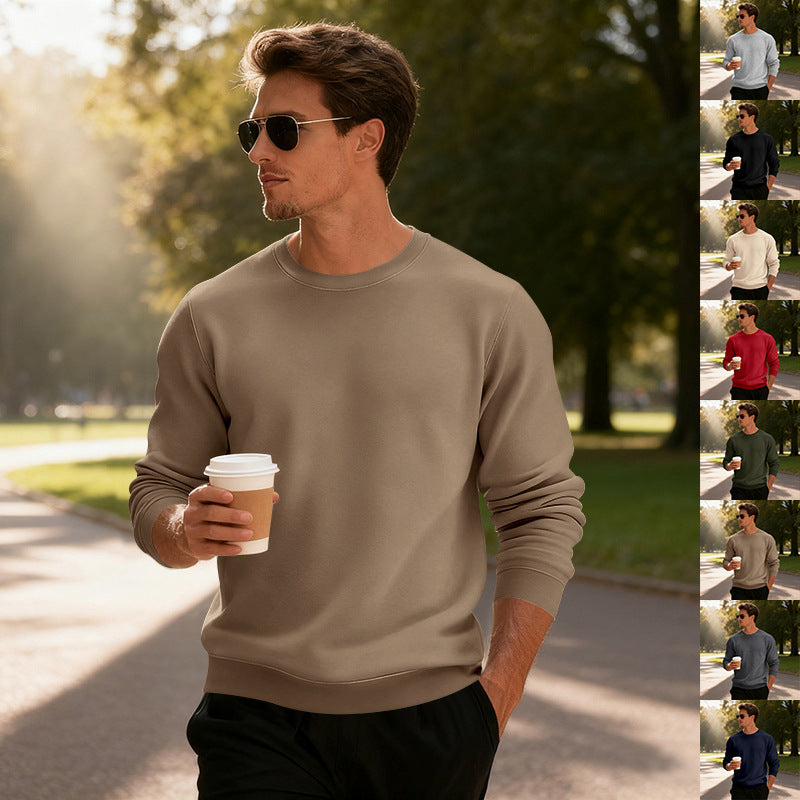 Herren Sportlicher Rundhalspullover Echoarchiv