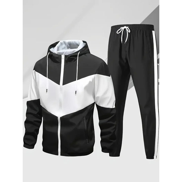 Herren Sportliches Trainingsanzugset Echo Archiv