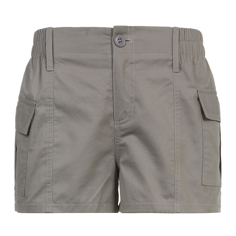 Damen Cargo-Shorts mit elastischem Bund und praktischen Seitentaschen Echo Archiv