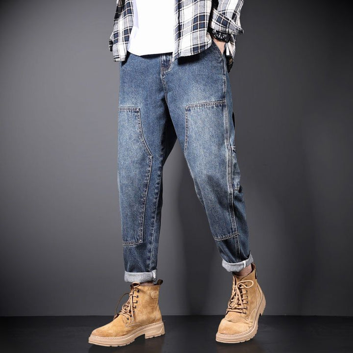 Herren Modische Cargo Jeans Echoarchiv
