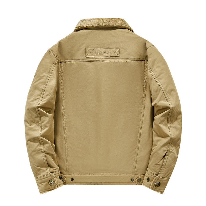 Herren lässige Übergangsjacke mit Teddyfutter Echo Archiv