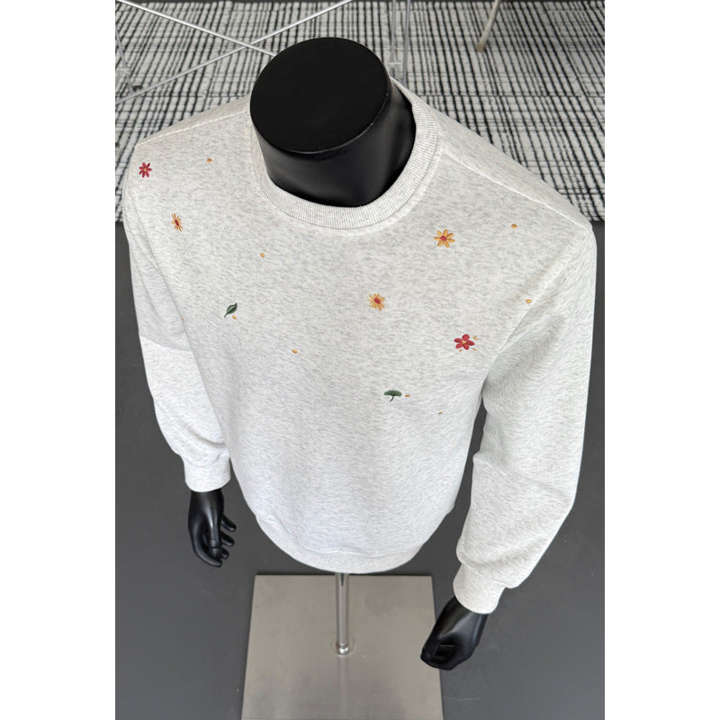 Damen Bequemer und stilvoller Sweatshirt mit floralem Design Echo Archiv
