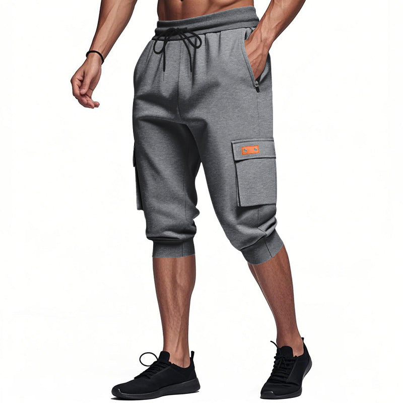 Herren modische Cargo-Shorts mit praktischen Seitentaschen und elastischem Bund Echoarchiv