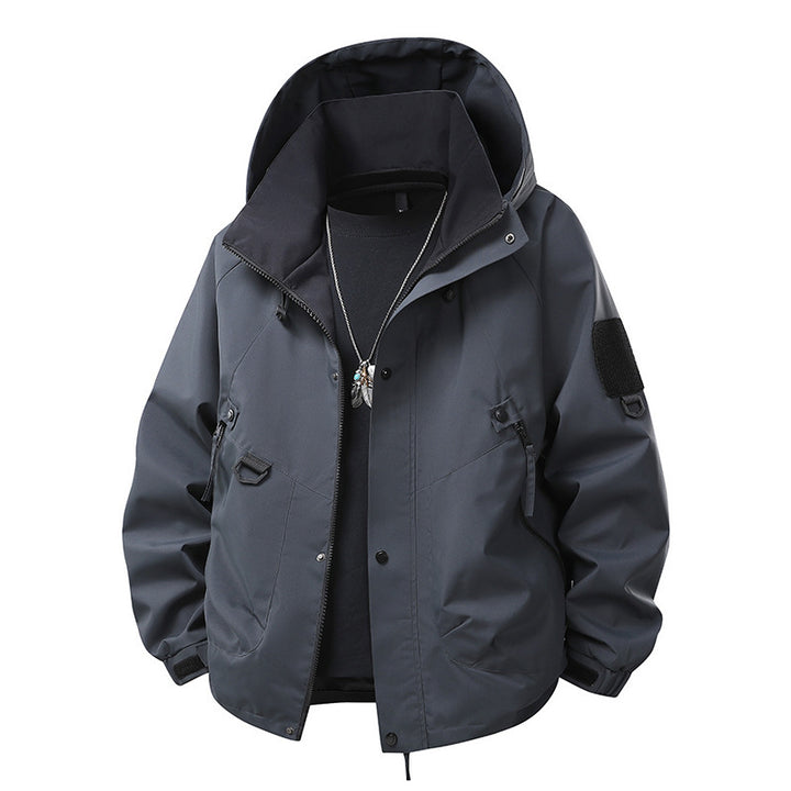 Herren Outdoor-Softshelljacke mit wasserabweisender Membran, vielseitigen Utility-Taschen und verstellbaren Bündchen Echo Archiv
