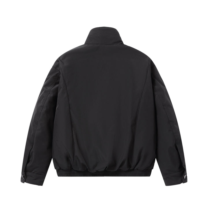 Herren Kurz geschnittene Thermobomberjacke mit hohem Teddykragen Echoarchiv