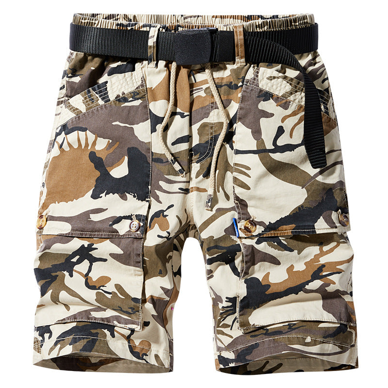 Herren Cargoshorts mit elastischem Bund und zahlreichen Taschen Echoarchiv