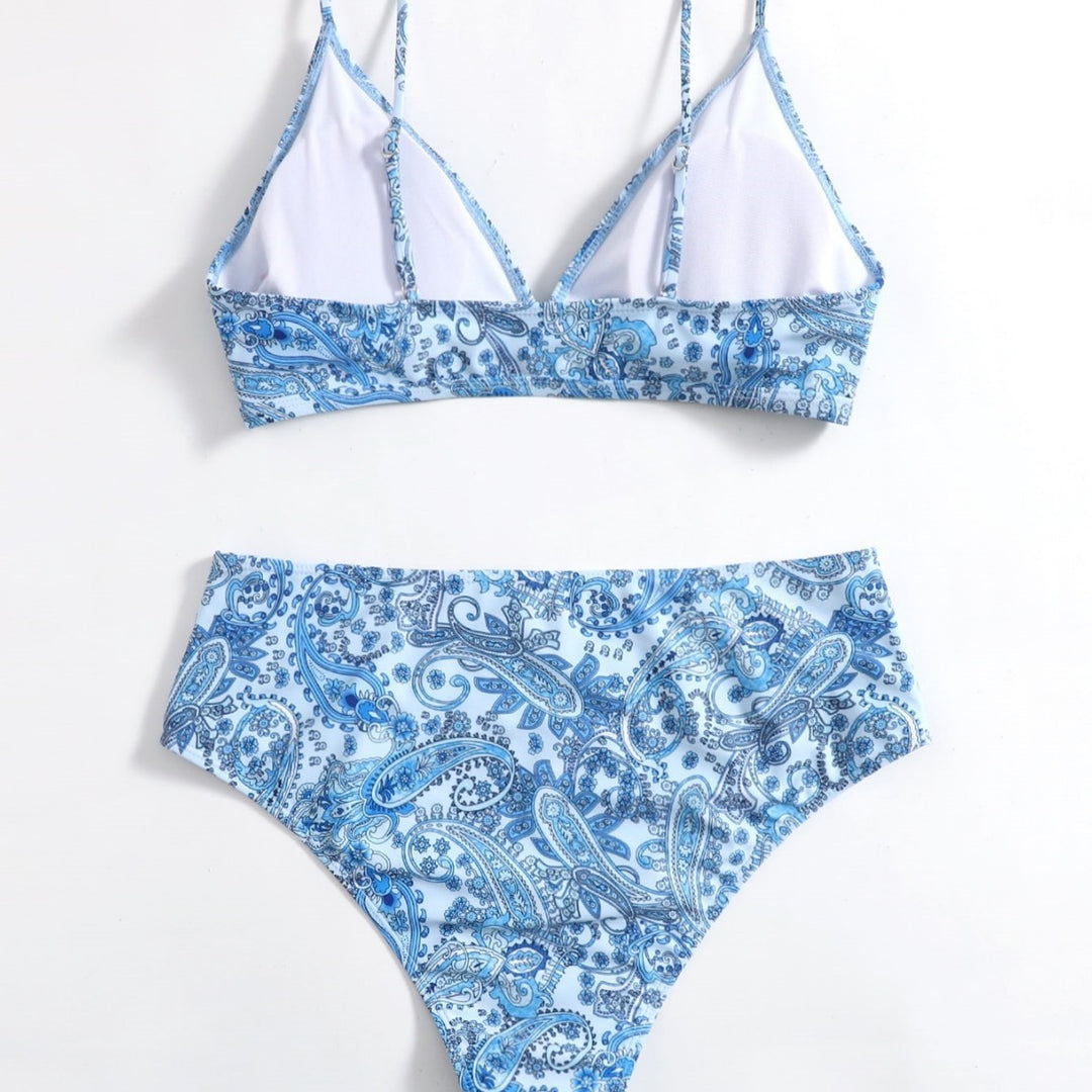 Damen Bikini-Set mit elegantem Paisley-Muster Echo Archiv