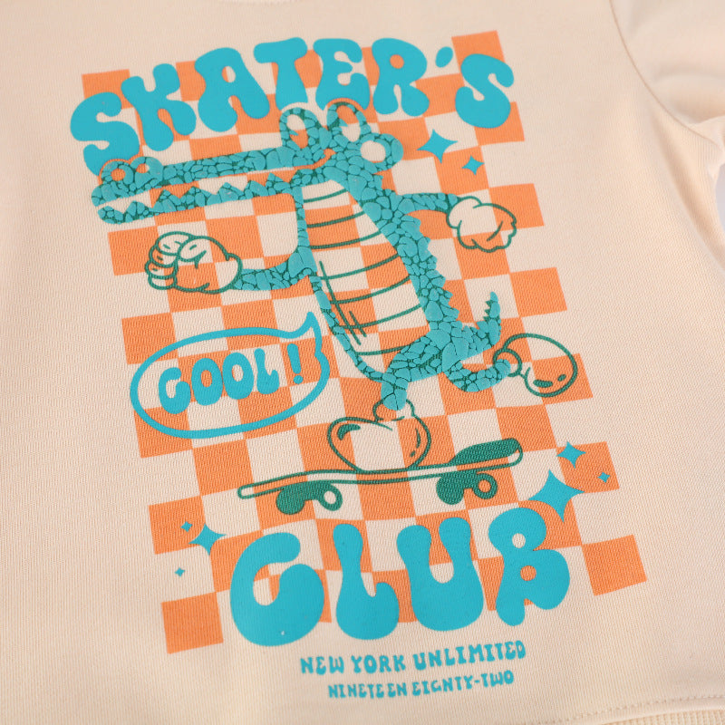 Jungen Sweatshirt mit trendigem Krokodil-Design Echo Archiv