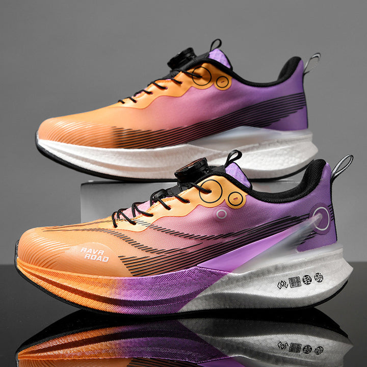 Unisex Performance-Laufschuhe mit Drehverschluss, mehrschichtiger Rebound-Zwischensohle und stabiler TPU-Fersenstütze – Tavélo