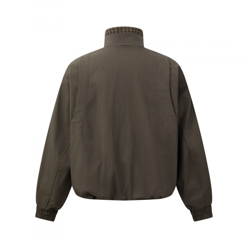 Herren Kurzjacke mit Stehkragen und dekorativen Knebelverschlüssen Echo Archiv