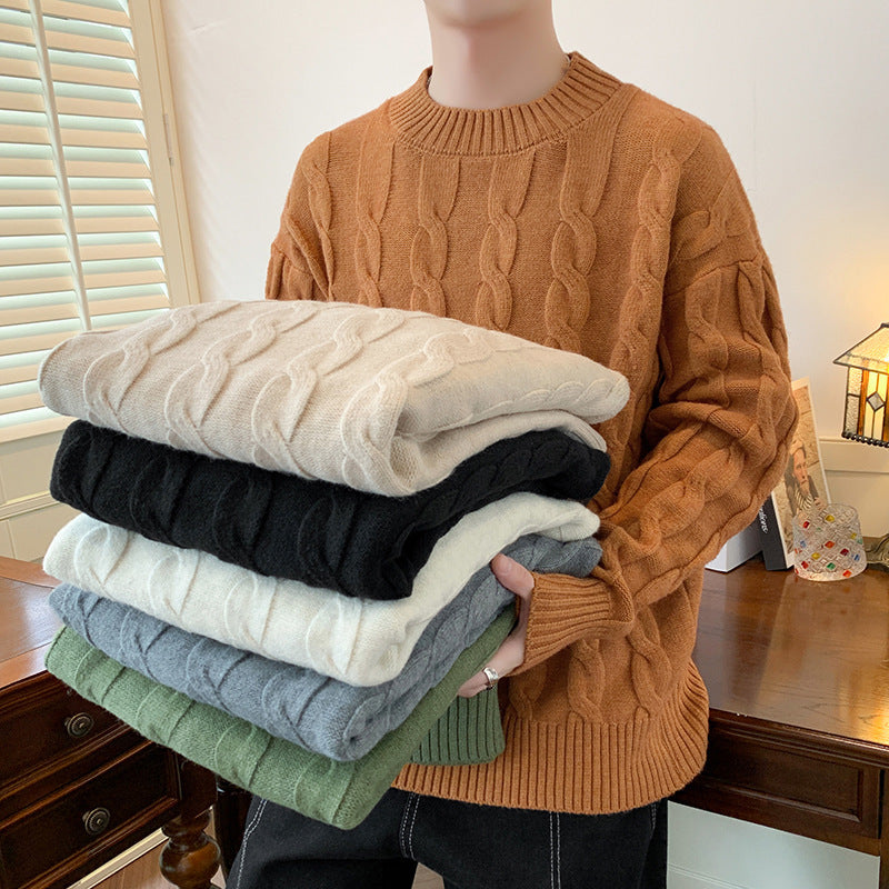 Herren Grobstrickpullover Echoarchiv