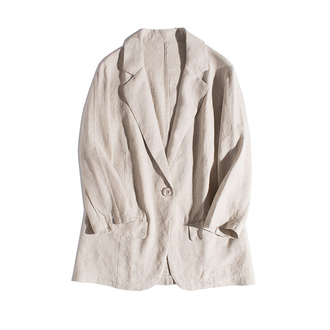 Damen Eleganter, moderner Blazer mit lässigem Schnitt Echoarchiv
