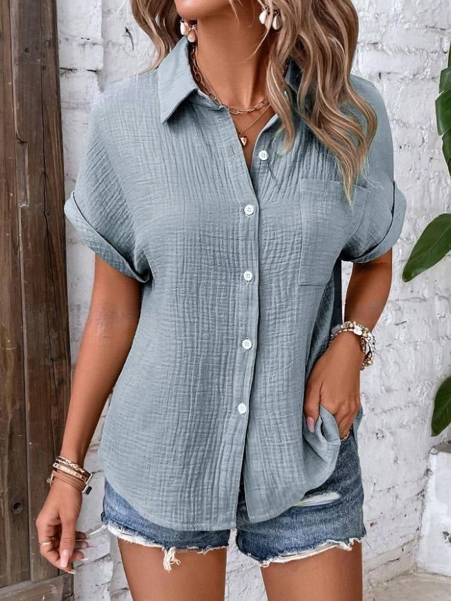 Damen lässige Hemdbluse Echoarchiv