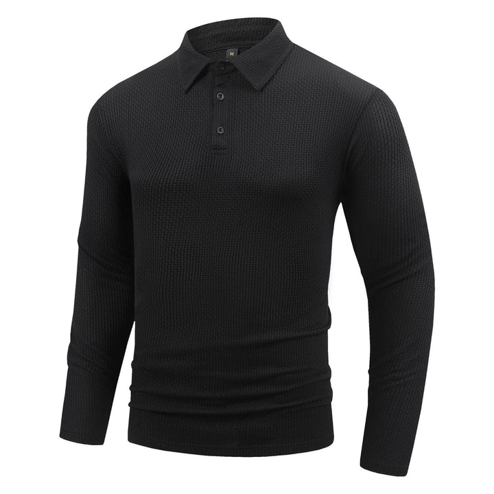 Herren langärmliges Poloshirt Echoarchiv
