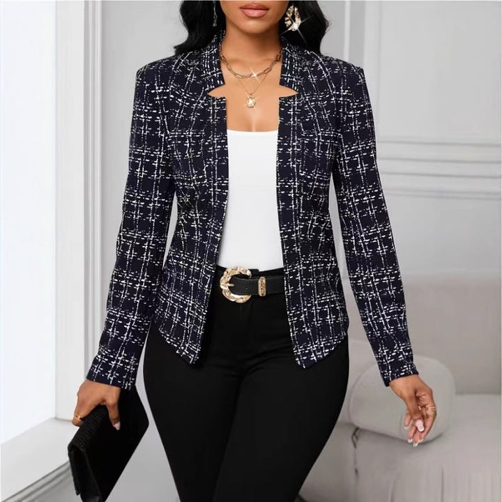 Damen raffinierte Business-Blazerjacke Echoarchiv