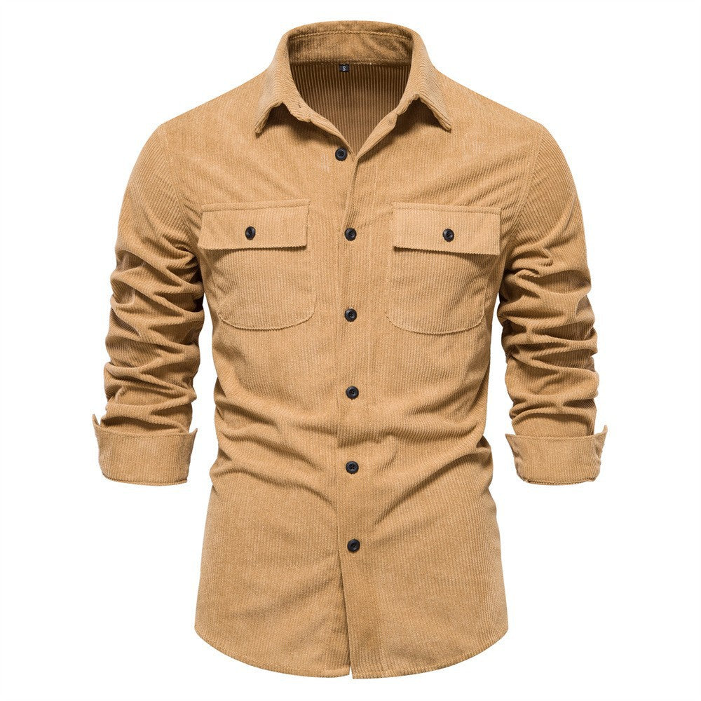 Herren Kamelhaar-Karohemd Shirt Echoarchiv