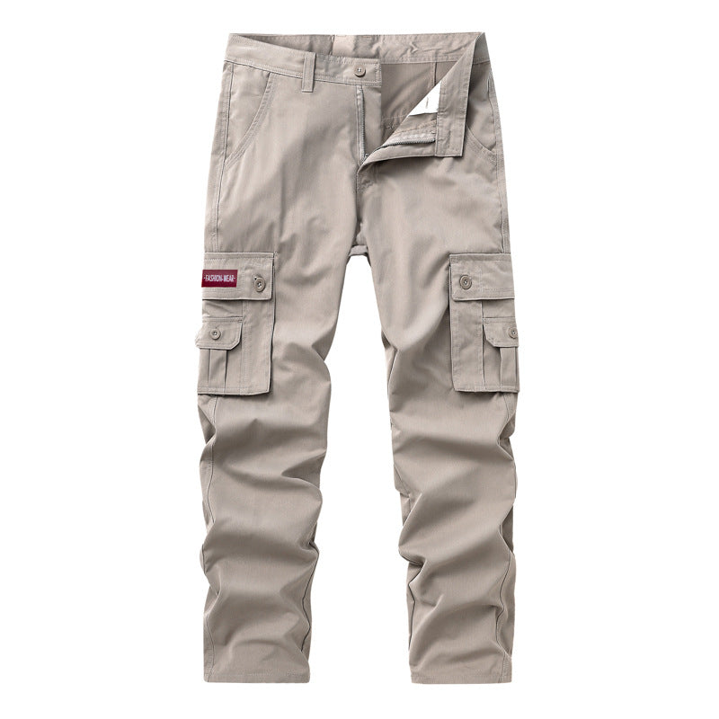 Herren Cargo-Hose mit multifunktionalen Taschen und strapazierfähigem Material Echoarchiv