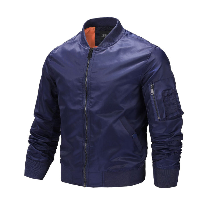 Herren Modische Bomberjacke Echo Archiv