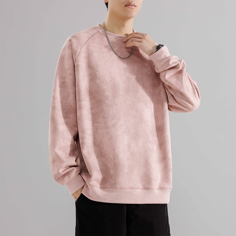Herren lässiger Sweatshirt mit Raglanärmeln Echoarchiv