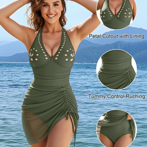 Damen Strandkleid Badeanzug Echo Archiv