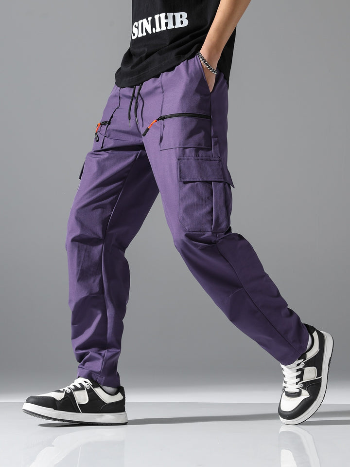 Herren Bequeme Cargo-Hose mit elastischem Bund Echo Archiv
